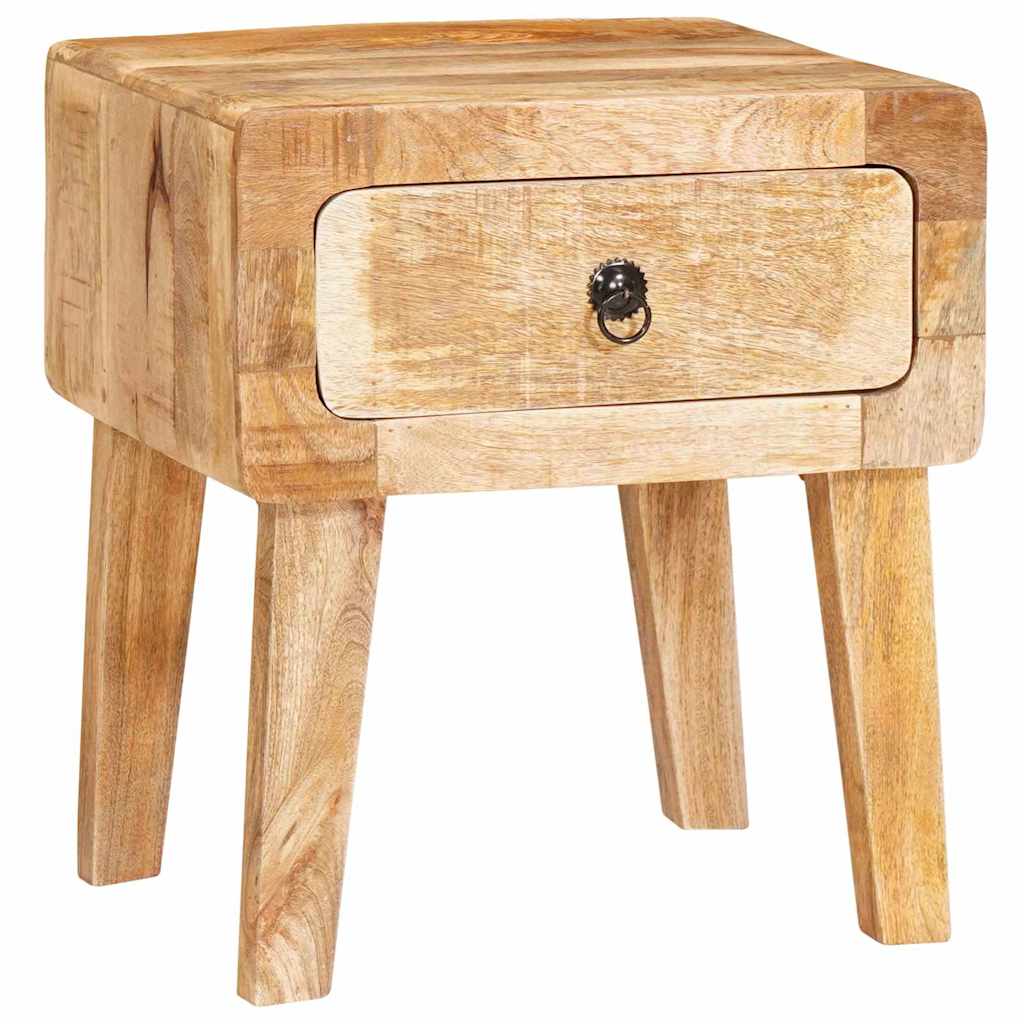 Side Table Brown 40 x 32 x 46 cm Solid Mango Wood