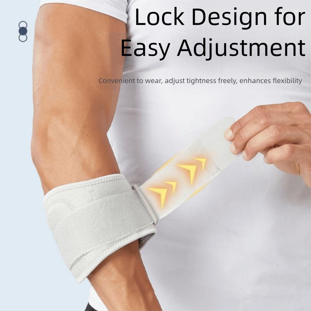 Adjustable Compression Elbow Support Pads Wear-resistant Breathable Arm Pad Running Yoga Dancing
