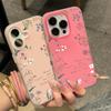 Ins English Wildflower Suitable for Apple 16/17promax Mobile Phone Case iPhone15 Skin Feeling 12 Matte 14 Women 13