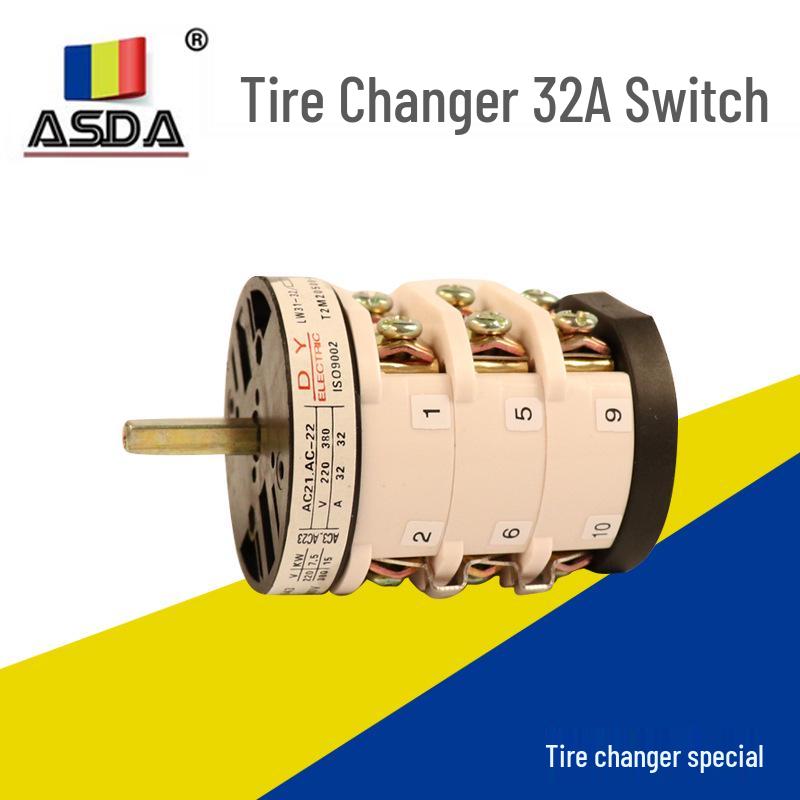 Tire Changer 32A Forward/Reverse Switch & Lever Assembly