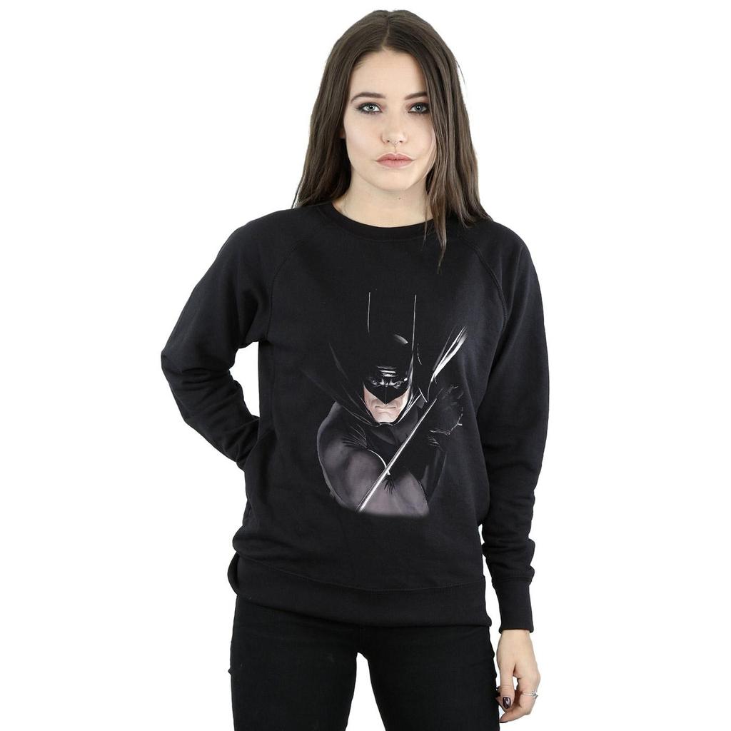 DC Comics Womens/Ladies Batman By Alex Ross Sweatshirt