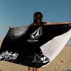 V-Volcom LOGO Coperta alla Moda in Microfibra Asciugatura Rapida Teli da Spiaggia Stampa Oversize Super Assorbente Coperta Telo Piscina