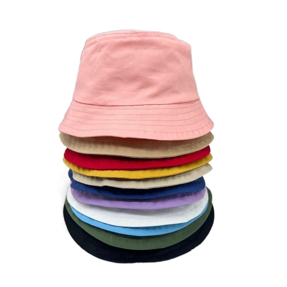 Same Style As Celebrities Cotton Dolls Color Fisherman Hat 10cm 20cm Mini Panama Hat  Photo Props