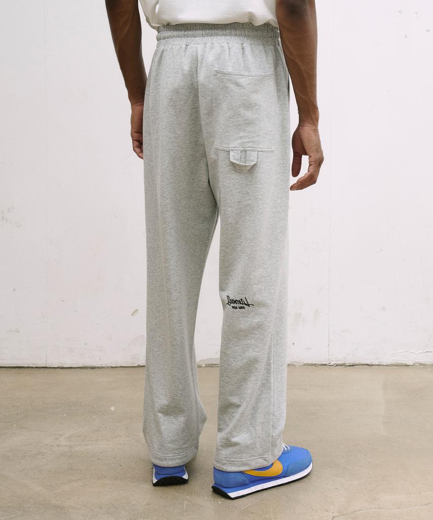 BEENTRILL Script Fatigue Sweatpants (Grey)
