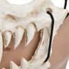 Scary Mask Halloween Mask Skull Mask Latex  Tooth Type  Waterproof Adjustable Scary Mask for Party Festival Theater