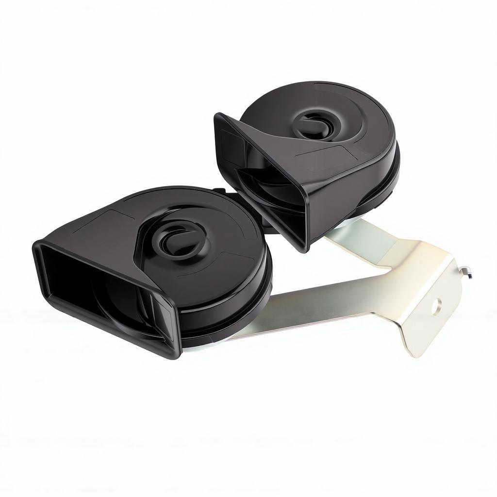 High and Low Pitch Horn Assembly with Bracket Replacement for Ford Fusion 2006 2012 7E5Z 13832 A