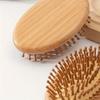 Bamboo and Wood Air Cushion Comb, Scalp Massage Comb, Suitable for Combing Wet or Dry Hair, Suitable for Everyone To Use