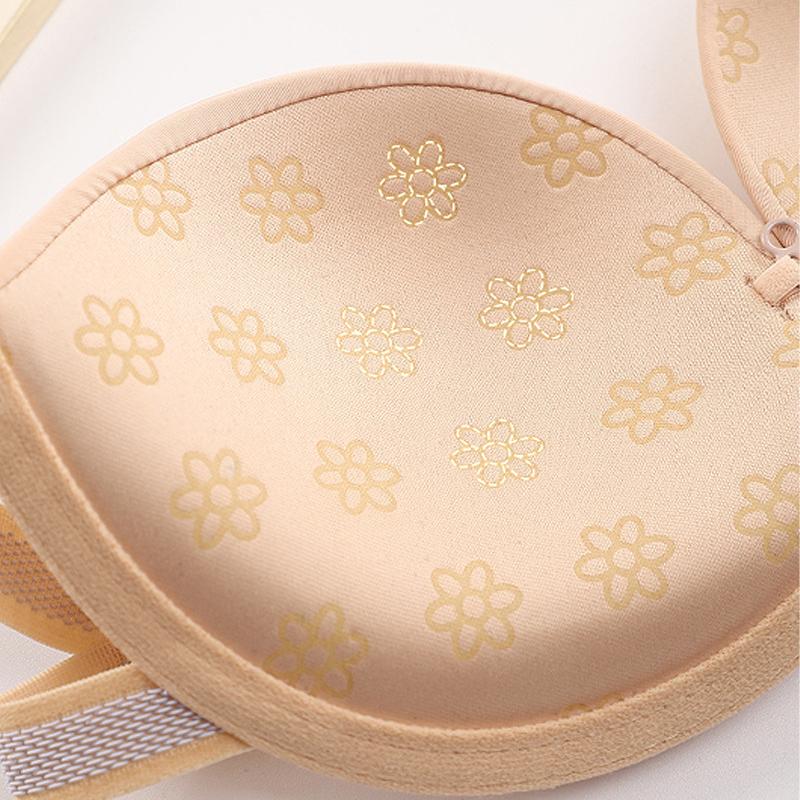 Cataramă în față fără bretele Lenjerie anti-alunecare pentru femeie adunată fără spate Sutien sexy pentru fată cu sutien de susținere superior respirabil