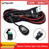High-Power LED Spotlight Wiring Kit with Switch for Cross-Border Car Applications