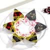 Gothic Bleeding Skull Acrylic Drop Earrings for Women Horrible Crime Scene Square Pendant Earrings Halloween Jewelry Gifts