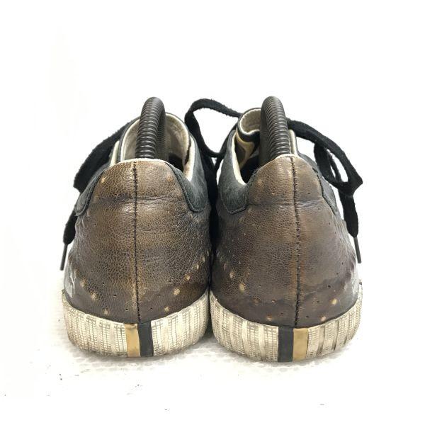 Puma X Alexander McQueen rzadka kolaboracja skórzane sneakersy 27.0 brązowe(UŻYWANY)
