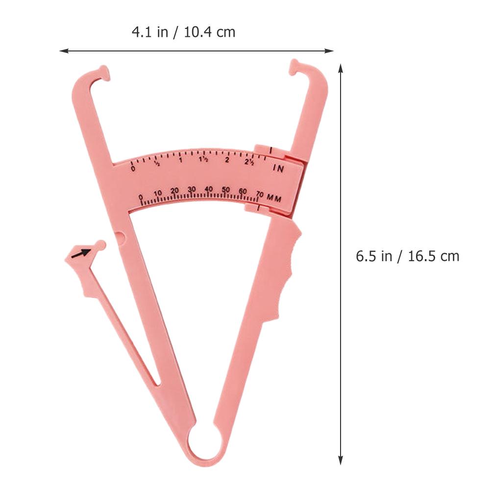 1 Set Body Caliper and Measuring Tape Accurate Health Management Tool Easy Read Inch Millimeter Markers Home Use