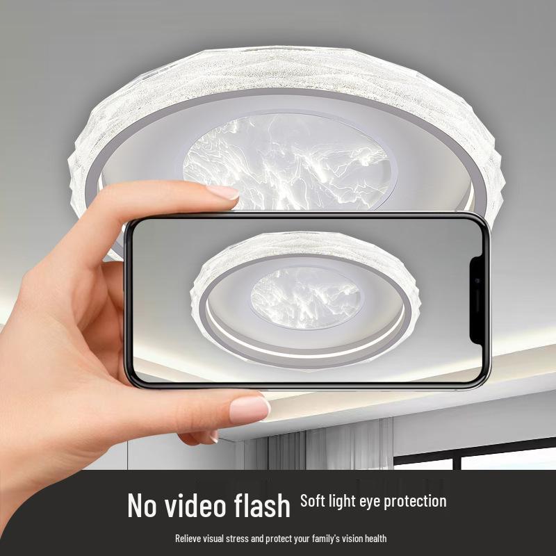 2025 Italian Minimalist Luxury Crystal Ceiling Light for Bedroom & Dining Room