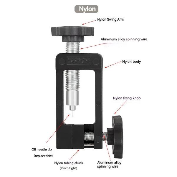Bicycle Hydraulic Brake Bleed Kit Bike Oil Injection Tool For Brakes Hydraulic Hose Cutter For Bike T Handle Brake Bleeding