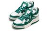 Li Ning Wave Pro Synthetic Leather, Leather Abrasion Resistant Breathable Low Top Skateboard Shoes Men's Green White AECS001-2