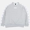 Eogeulo [Set Item] Logo Tape Sweatshirt Tracksuit Set Gray