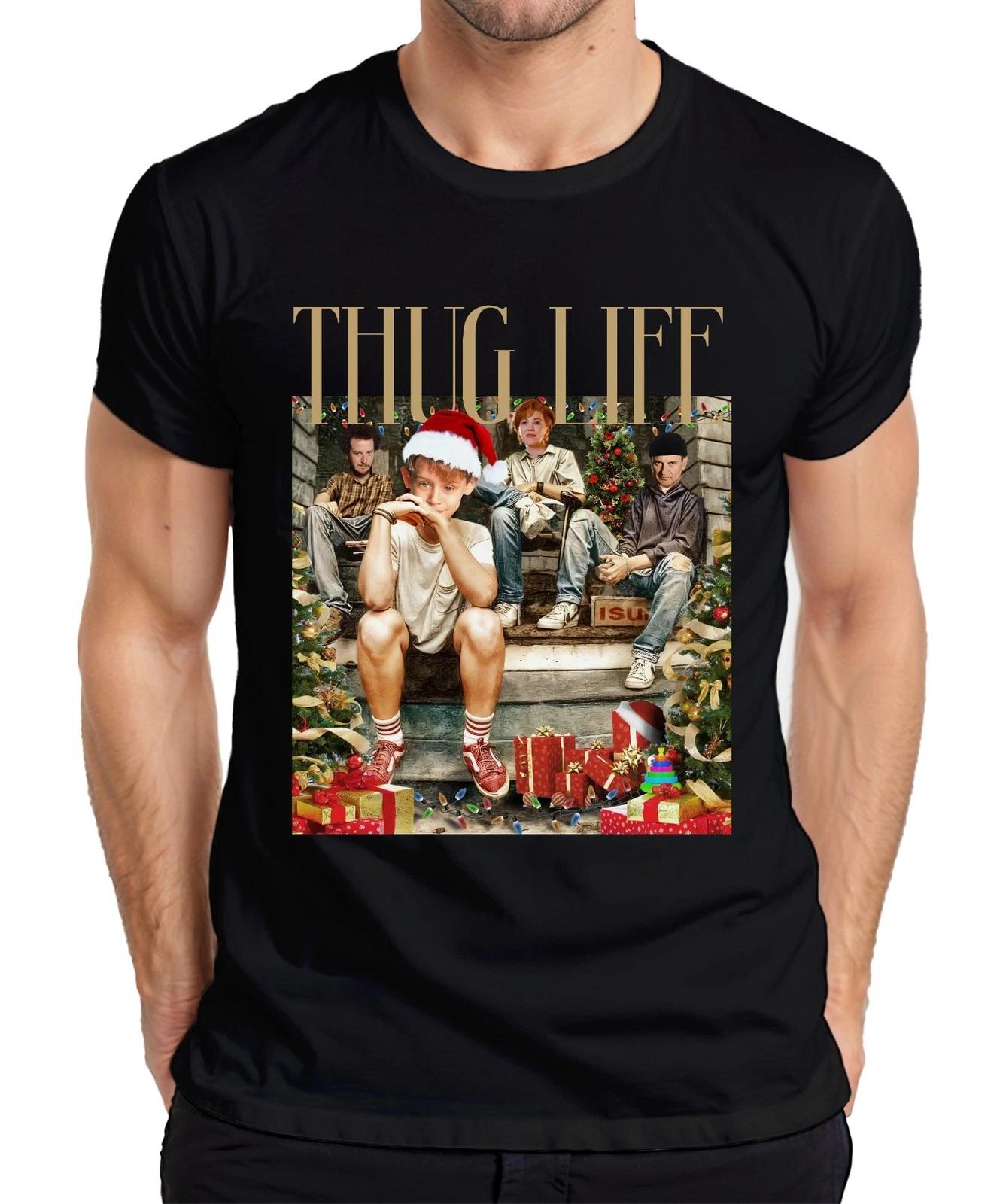Thug Life Kevin Allein Zuhause Gangster Marv Harry Kate - Weihnachten Christmas XXXL