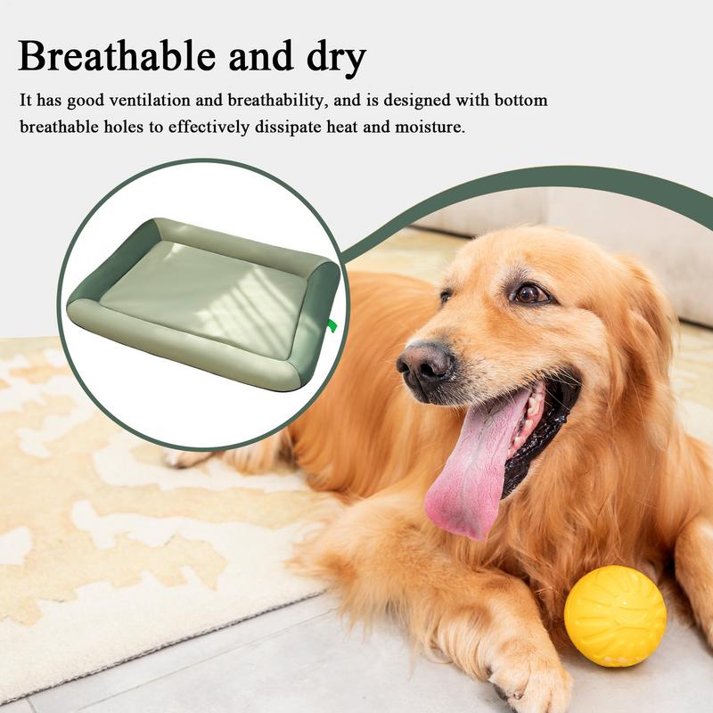 Hundebett Wasserdicht Atmungsaktiv Katzenkissen Atmungsaktiv Weich Ruhekissen für Auto Kätzchen Schlafzimmer Auto Hohe Rückfederung Welpenmatte