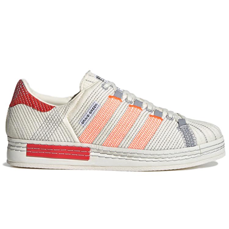 Superstar Craig Green x Superstar Adidas Originals 'Off White Bright Red' FY5711