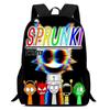 Rhythm Box Sprunki Spel Anime Rugzak Student Schooltas Computer Tas
