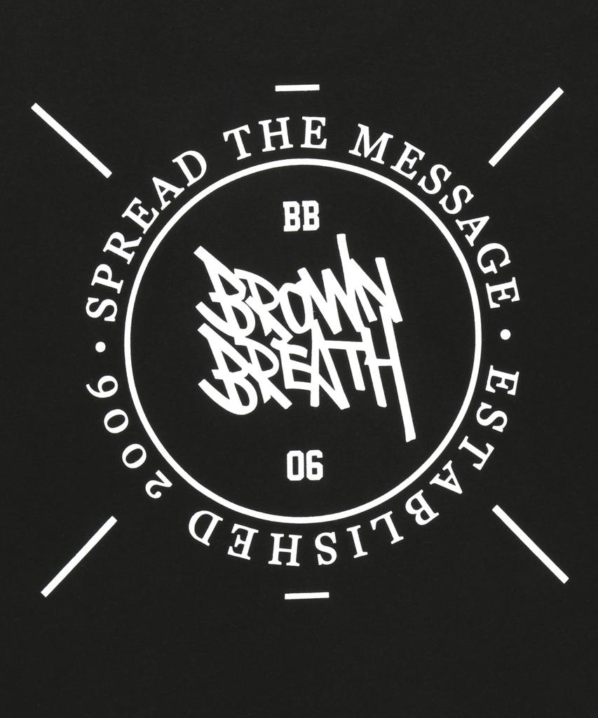 BROWNBREATH Stamp Tag Tee - Black