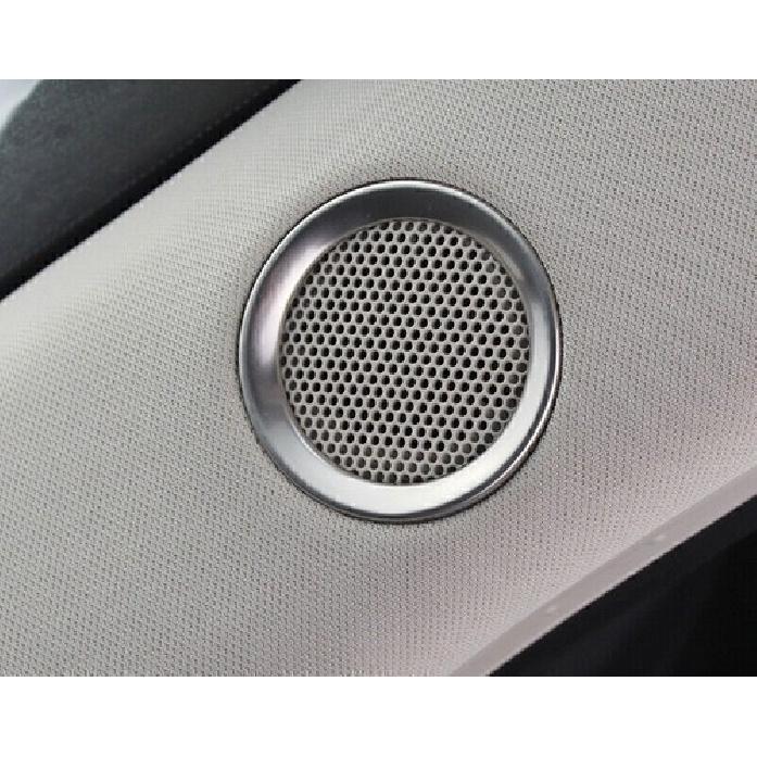 For Mazda CX-5 2017-2024 Silver Titanium A Pillar Speaker Sound Cover Trim 2PCS