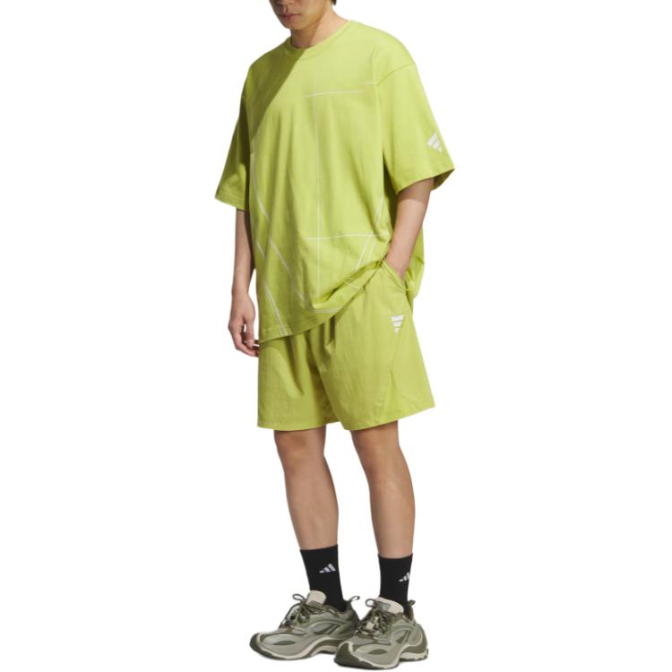 Adidas Fos Ss25 Woven Loose Fashion Soft Versatile Five-Point Casual Shorts Men Shorts KC9817