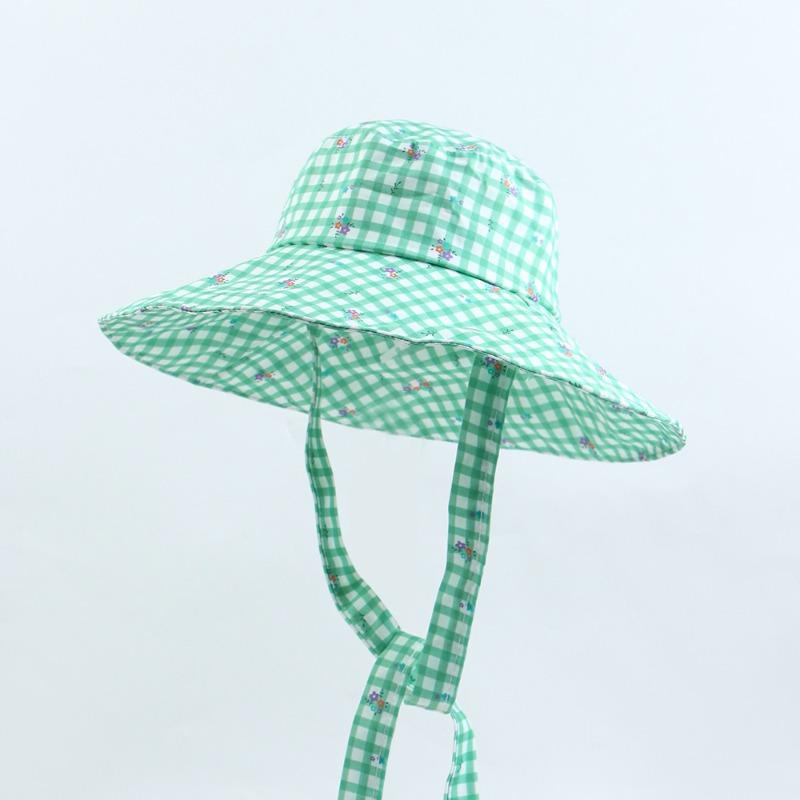 

Summer girl fresh mint mambo outdoor sun hat concave shape big brim sweet girl cute age-reducing sun protection hat мятный зеленый