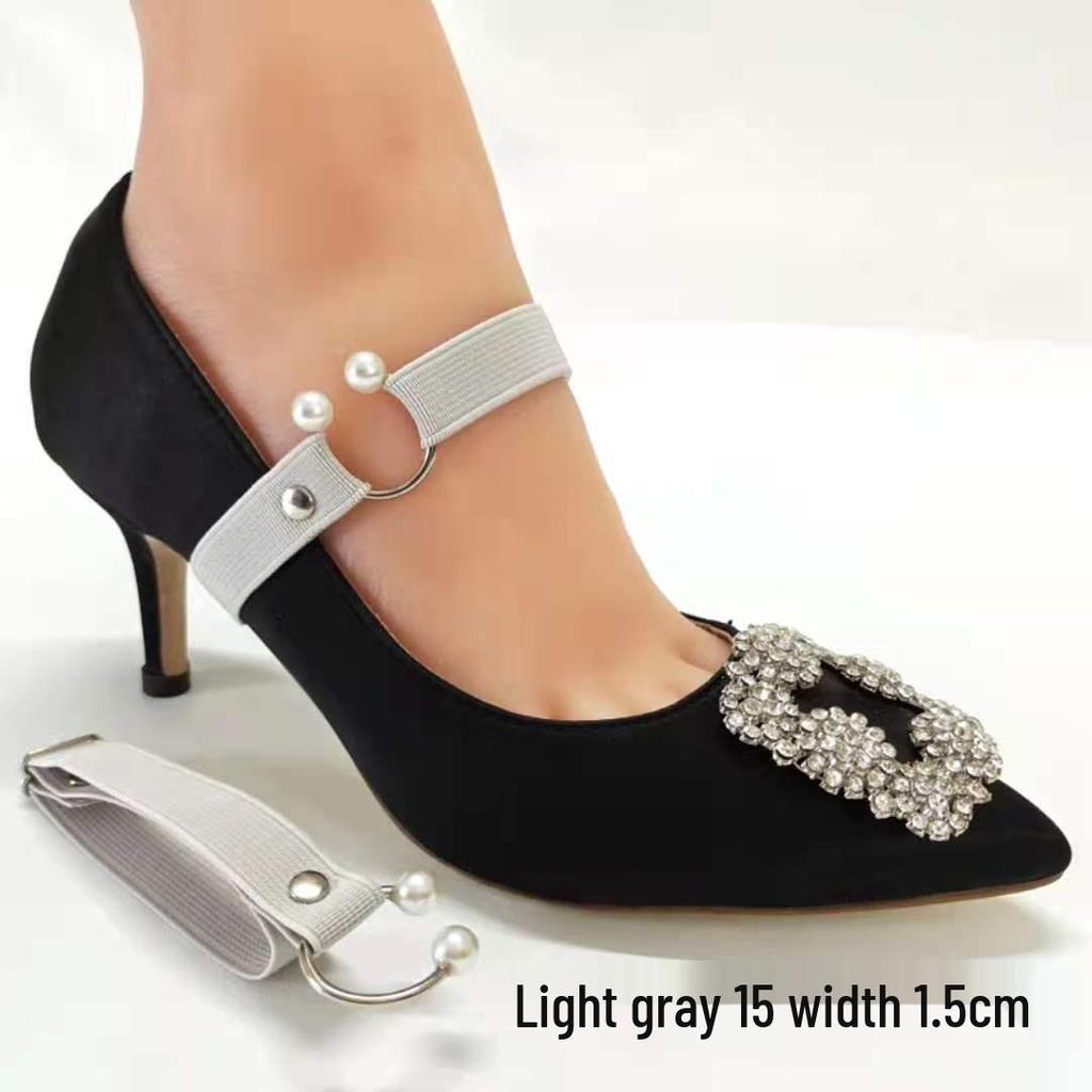 Lacets Ajustables à Boucle Perle Anti-Chute Élastiques pour Chaussures Surdimensionnées