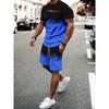 Men's Short-sleeved Shorts Casual Suit Fashionable Simple Sports Suit Comfortable Breathable Unisex Sports Clothing
