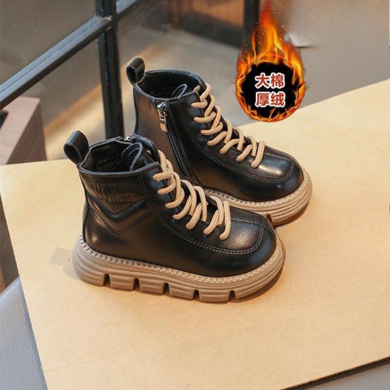 Novas Botas de Algodão Outono Botas Infantis