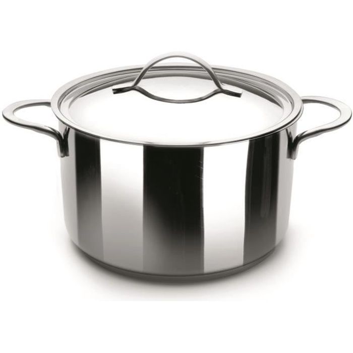 Marmite - IBILI - Noah - 28 cm - Inox 18/10 - Tous feux dont indukce