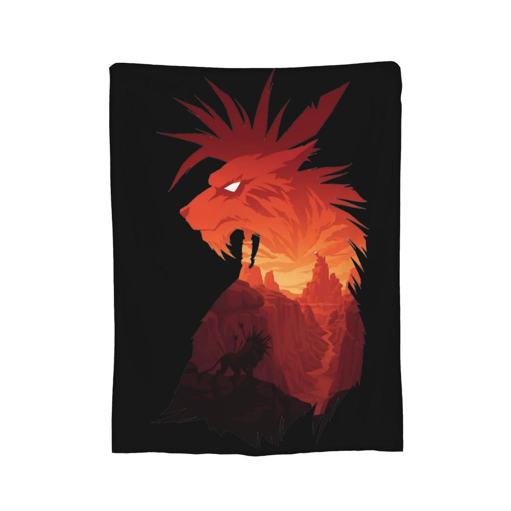 Anime Cheerful Tifa Lockhart  Flannel Throw Blankets Finals Fantasys  Blanket for Home Couch Super Warm Plush Thin Quilt,