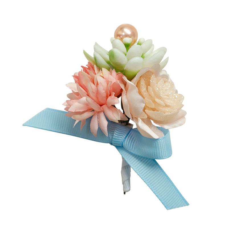 Children's Tuxedo Suit with Flower Corsage & Necklace - Wedding and Performance Accessories