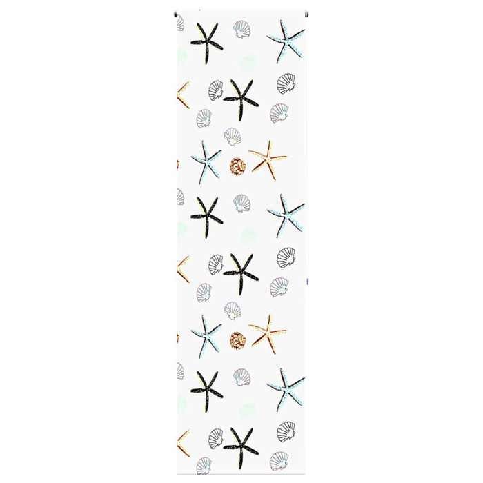 VidaXL Store enrouleur de douche 80x240 cm largeur du tissu 76 cm, store de douche, store enrouleur de rideau de douche, 4014900