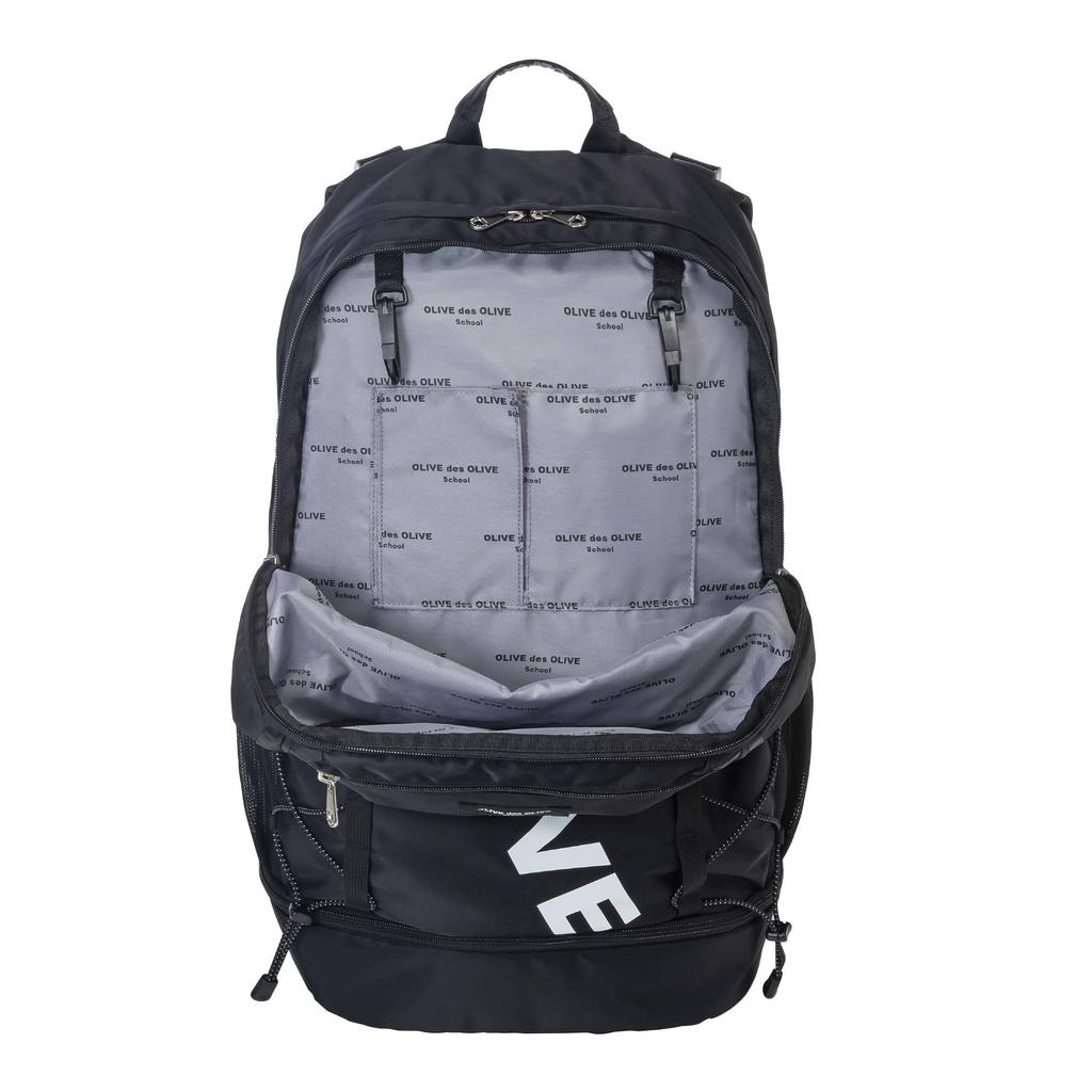 Olive Des Olive School X Anna Tanaka Collaboration Adjustable Daypack with Shoe Pocket