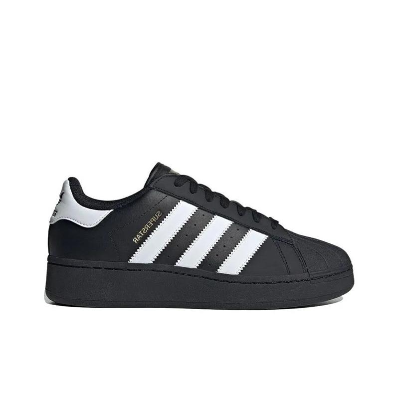 Adidas Superstar XLG Black Unisex Sneakers Core-Black Cloud-White Gold-Metallic IG9777