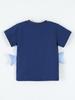 Summer 2026 Boys' Shark Print Short-Sleeve T-shirt - European & American Style