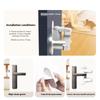 New Product Room Door Handle Lock Safety Lock Baby Children Anti-opening Door Lock Non-punching Door Handle Fixed Lock
