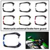 Aluminium Lenker Brems- & Kupplungshebel Universal Anti-Sturz Motorrad Anti-Drop Schutz Off Road Langlebiger Hupen Schutz