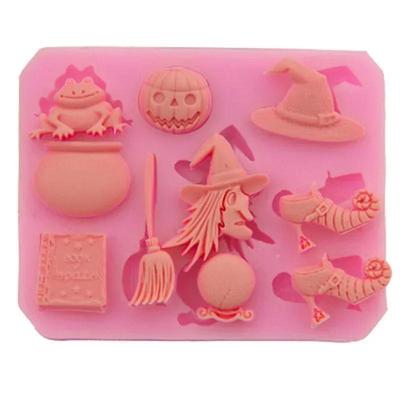 Partydeko Handgemachte Zucker Silikonform Kuchendekorationswerkzeuge Hut Kürbis Gebäck Backen Küche Backzubehör Werkzeuge