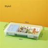 Transparent Idol Photo Storage Box Clear Container Card Collection Organizer  Small Card
