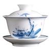 MULTIPOTENT Hand-painted Thin Porcelain SanCai Gaiwan