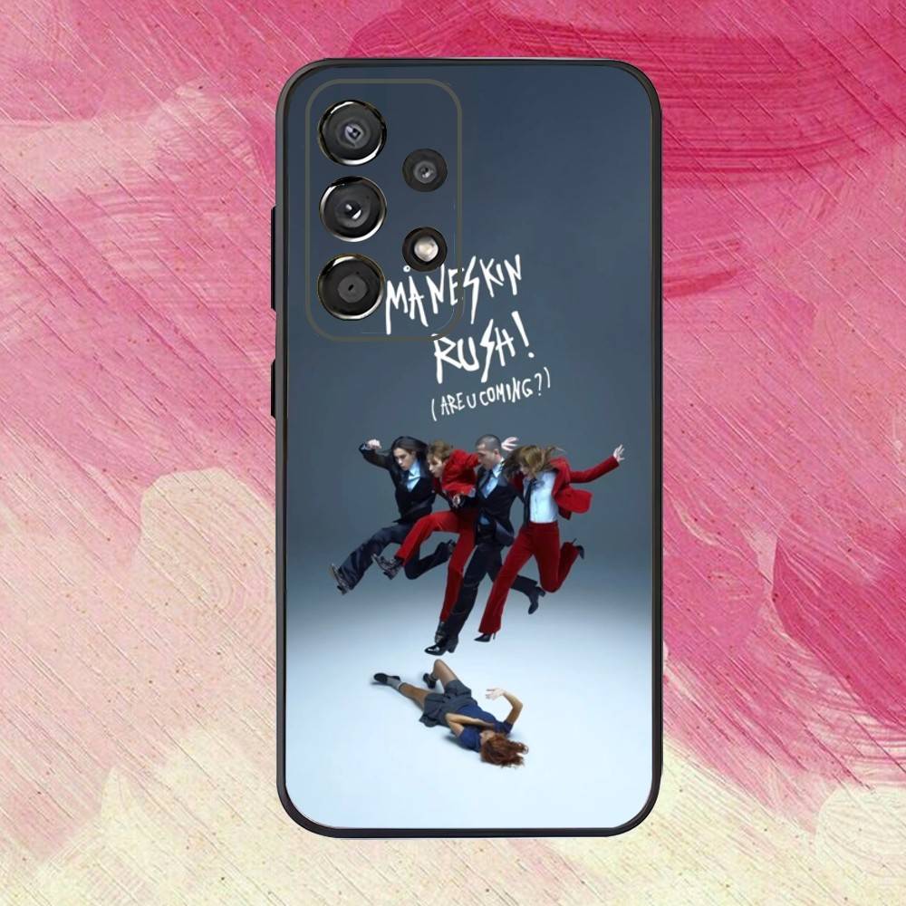 D-Damiano D-David M-Maneskin-es Phone Case For Samsung S25,S24,S21,S22,S23,S30,Ultra,S20,Plus,Fe,Soft Silicone Black Cover