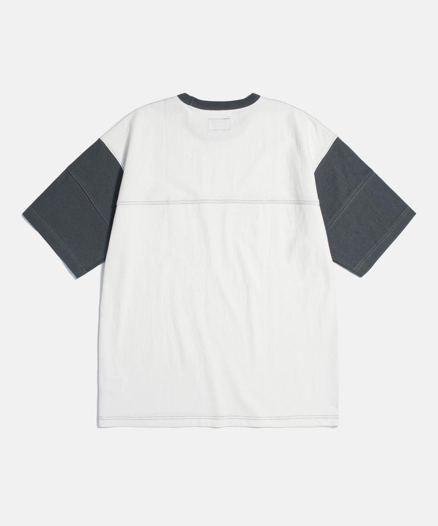 ESPIONAGE 39 Football Tee Off White