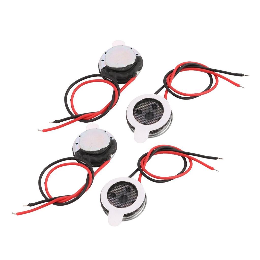 uxcell Speakers 1W x 10mm 8 for Computers Built-in 4, Diameter, Ohm, 1000Hz,