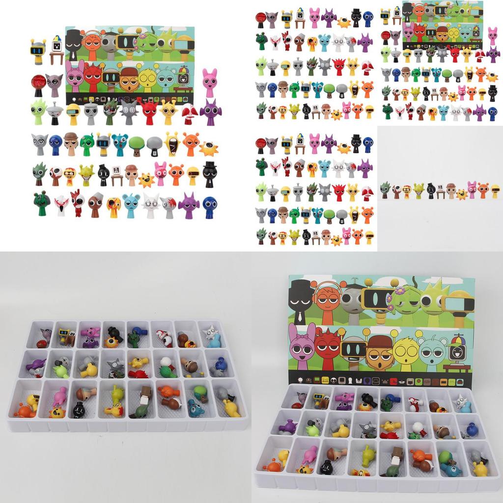 Incredibox Pvc Rhythm Box Music Figurine Set For Children