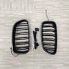 Car Double Line Front Luminous Grille Led Light Racing Grille For BMW 5 Series F10 F11 F18 2010-2017 ABS Black Body Kits Tuning