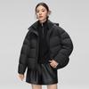 Xuezongfei Women's Short Hooded Puffer Down Jacket
