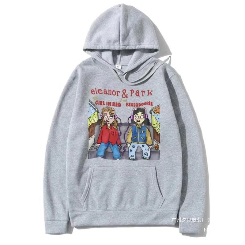 2025 Men's Autumn and Winter New Cartoon Circus Print Adult Sweatshirts for Men and Women Long Sleeve Outdoor Casual Fashion